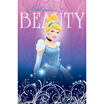 Disney Princess Cinderella Poster, Premium Unframed