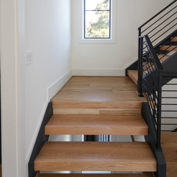 85_Sleek Three-Quarter Turn Multilevel-Staircase, McLean VA 22101