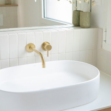 Salle de bain - Maison en bois Cap Ferret