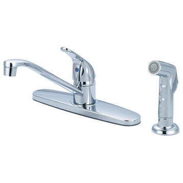 Olympia Faucets K-4162H Elite 1.5 GPM Widespread Kitchen Faucet - Polished