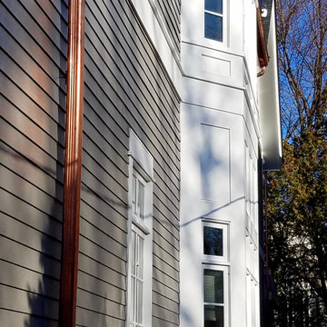 Victorian Exterior Contemporary facelift, in Evanston, IL