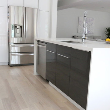 Italian-inspired modern IKEA kitchen