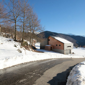 Construction d'un chalet de montagne - atelier S architecte Toulouse