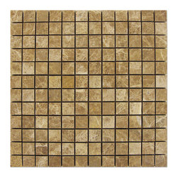 1x1 Emperador Light Mosaic - Products