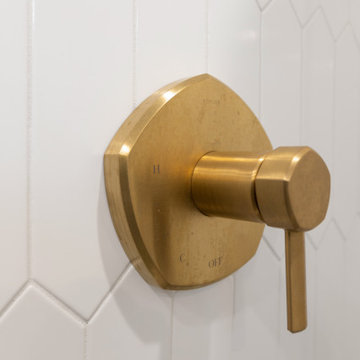 Modern Classic Primary Bath Remodel Leawood, KS