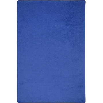 Kid Essentials - Misc Sold Color Area Rugs Endurance, 6'x9', Royal Blue