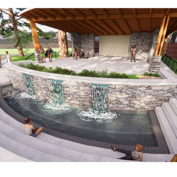 Church Fountain and Pool