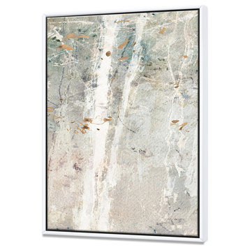 Designart a Woodland Walk Into The Forest Ii Painting Print, White, 36x46