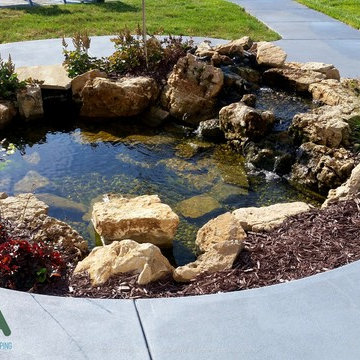 Eagle Lake Pond Installation Mattawan MI