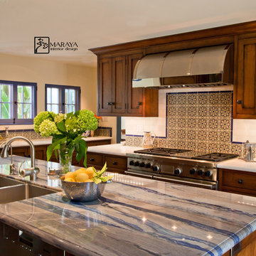 Old Malibu Tile Kitchen