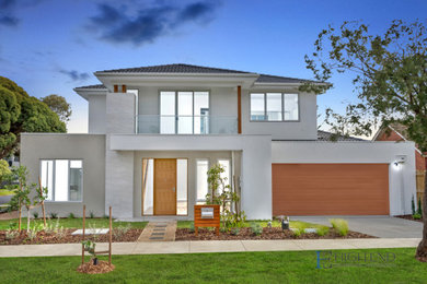 This is an example of a traditional exterior in Melbourne.