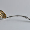 Consigned 2 Silver Plated & Gilded Dessert Berry Serving & Sugar Sifting Spoons
