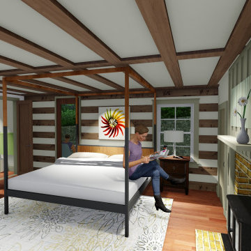 RENOVATION & EXPANSION OF HISTORIC LOG HOME