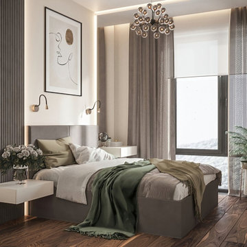 3-bedroom Apartment 75 sq.m with single Study Room