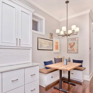 Chicago single family home main floor interior design project
