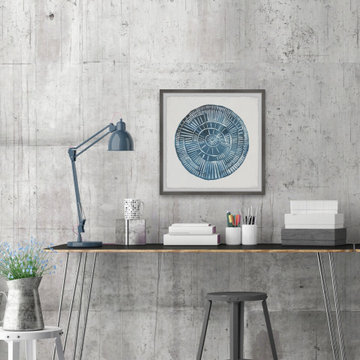 "Deep Beneath the Hole" Framed Painting Print