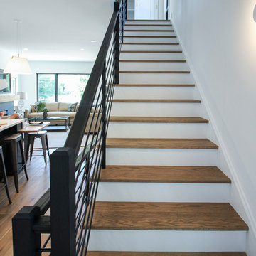 Project #58 | Contemporary Post-to-Post Staircase