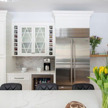 Peppercorn & Dove Two-toned kitchen - Rivervale, NJ