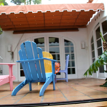 Retractable Awning - Pulley System