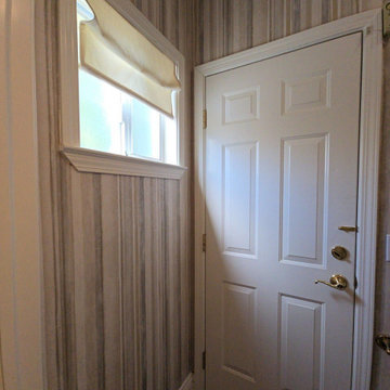 Hallway wallpaper installation Brentwood, CA