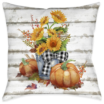 Essence Of Fall Indoor Pillow, 18"x18"