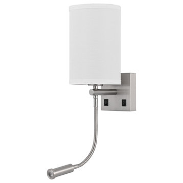 Lakewood Wall Lamp With Two 1W Intergrated LED Reading Lamps, La-8045Wl-1