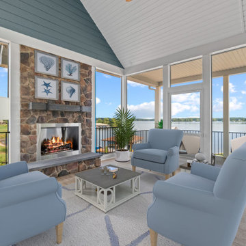 The Steeplechase House Plan 876-D | Spartan Homes Inc.