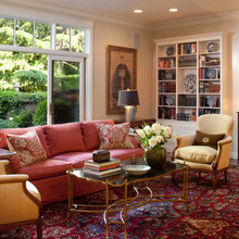 Hartenstine red couch ideas