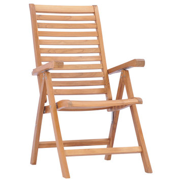 Teak Wood Italy Outdoor Patio Reclining Chair, made from A-Grade Teak Wood