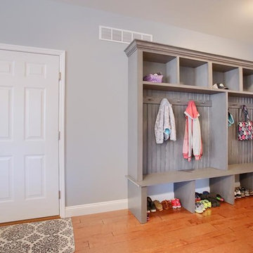 Sinking Spring, PA- Transitional Gray Mudroom