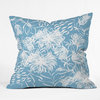 Vy La Cool Breezy Blue Outdoor Throw Pillow, 18x18x5