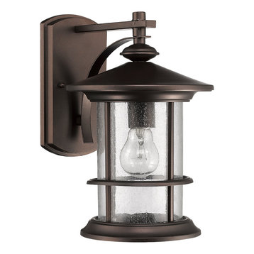 Oil Rubbed Bronze Details about   2 Pack of Exterior Wall Light Fixture Outdoor Sconce Lantern 