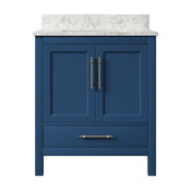 Kendall Blue Bathroom Vanity, 30"