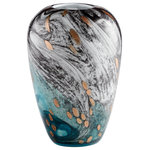 Cyan Design - Cyan Design 11082 Medium Prismatic Vase - CYAN DESIGN 11082 Medium Prismatic Vase. Finish: Multi Colored. Material: Glass. Dimension(in): 7.5(L) x 7.5(W) x 11(H) x 7.5(Dia).