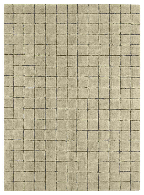 Mosaic Moss Woolable Rug, 5'7