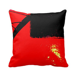 "Bike Wheel Two" JTG Art Pillow - Decorative Pillows