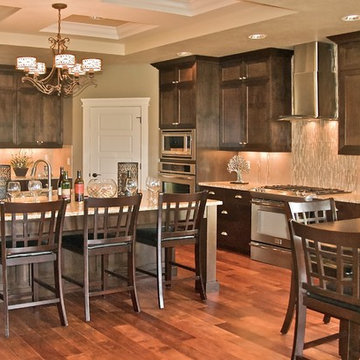 Kitchen Dining Home Design by Cotner Building