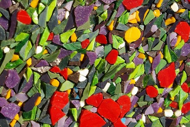 Une Rivière de fleurs d'après Gustav Klimt - Détail - Sylvie Foisel-Guigues