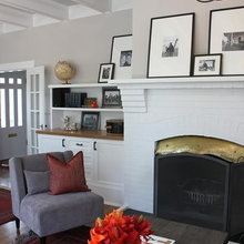 living room fireplace redo