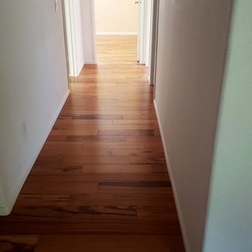Triangulo tiger wood flooring