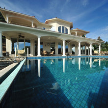 Blue Pool Tile