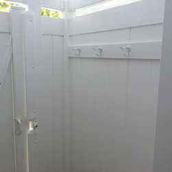 Shower enclosure and changing room - Outdoor Structures