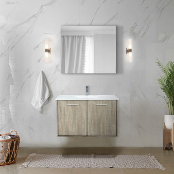 Fairbanks Bath Vanity, Chrome Faucet, 36", Marble Top Vanity Complete Set