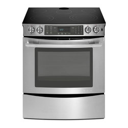 Jenn-Air 30" Slide-in Electric Range, Stainless Steel | JES8850CAS - Gas Ranges And Electric Ranges