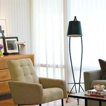 Modernist House - Bethesda MD - Living Room