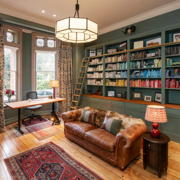 Hallway & Library in Oxfordshire