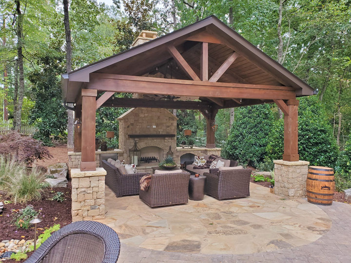 Rustic Patio
