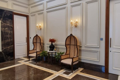 Eclectic entryway photo in Mumbai