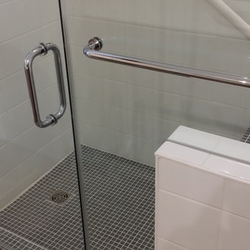 Transitional Bath - Tub to Shower Reno
