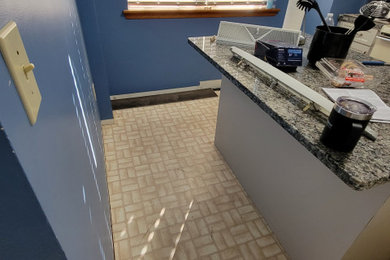 Inspiration for a contemporary kitchen remodel in Boston